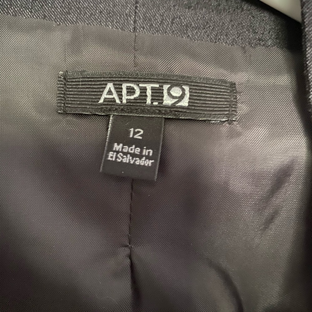 📣Last Chance📣Brand New! Apt 9 Charcoal Blazer - Picture 3 of 5